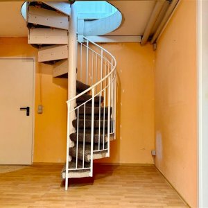 Wendeltreppe, Zugang Haus UG