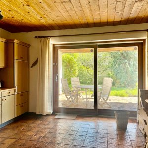 mit vorgelagerter Terrasse