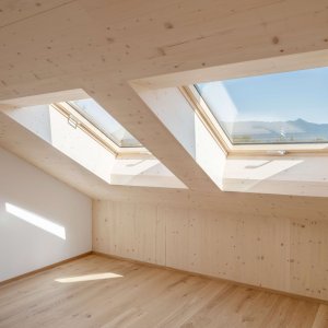 Dachgeschoss mit Blick