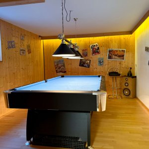 Billardzimmer im UG