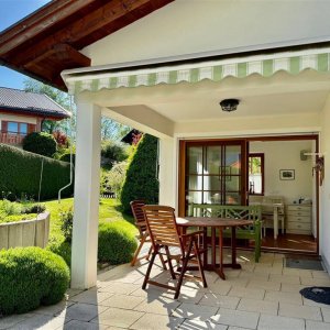 Der Freisitz auf der Südseite